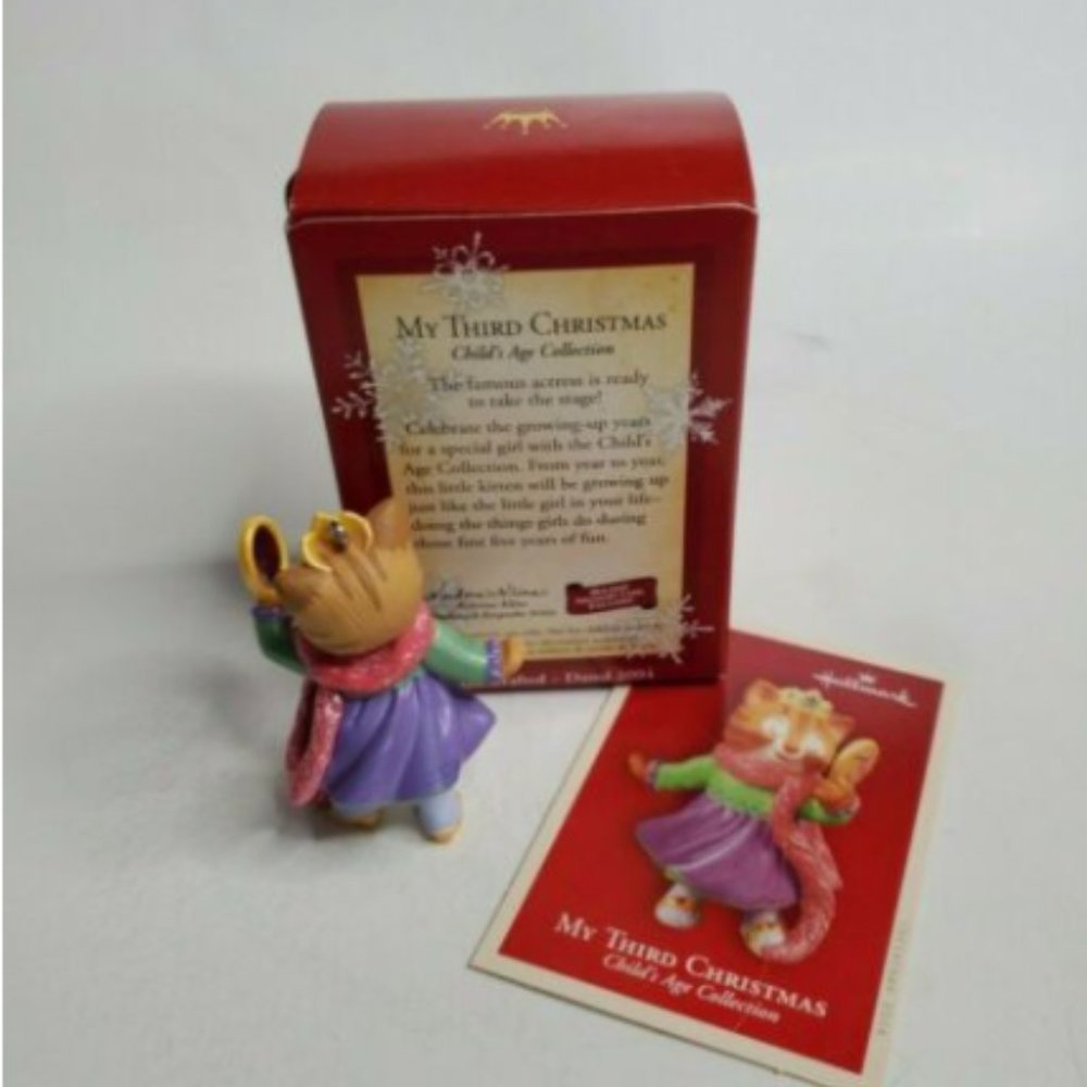 2004 Hallmark Keepsake Ornament My Third Christmas - Picture 2 of 3